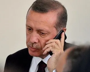 Erdoğan’dan şehit ailesine taziye telefonu