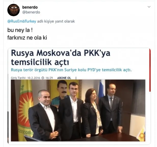 Rusya Türkçe paylaşımla gönderme yaptı! Türklerden tokat gibi cevap-6
