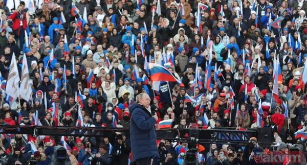 Rusya Devlet Başkanı Vladimir Putin savaşın gölgesinde halkın karşısına çıktı! "Askeri operasyonların nedeni ve hedefi..." - 26