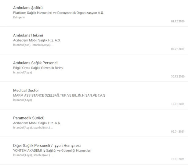 En az ilköğretim mezunu hastanelere sınavsız personel ve işçi alımı başvuru şartları nedir? İşte hastane işçi alım kadroları-11