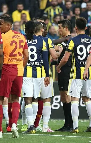 Fenerbahçe, Galatasaray karşısında 10 kişi kaldı!