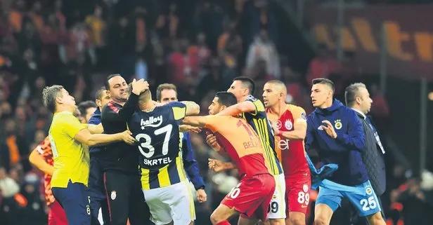 Galatasaray - Fenerbahçe derbisinden sonra ortalık karıştı