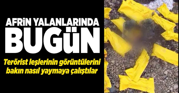 Teröristlerin son yalanı da elinde patladı