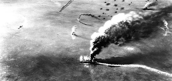 Midway deniz savaşı başladı. İki gün süren savaşta Japonlar ağır kayıplar verdiler ve Japonların Pasifikteki ilerleyişi durulduruldu.