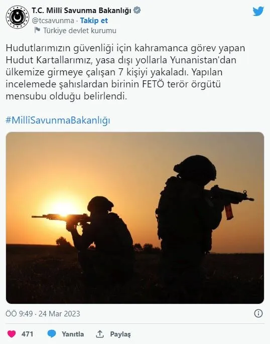 Sınırda 1'i FETÖ mensubu 7 kişi yakalandı-1