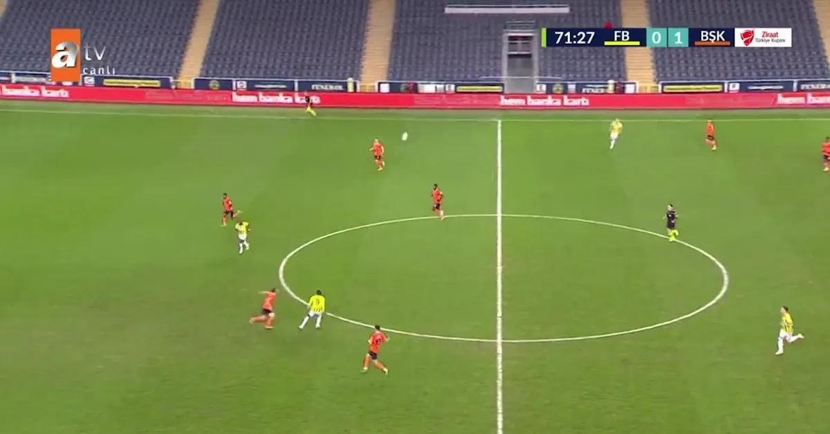 Ziraat Türkiye Kupası | Fenerbahçe 1-2 Başakşehir (MAÇ ÖZETİ)