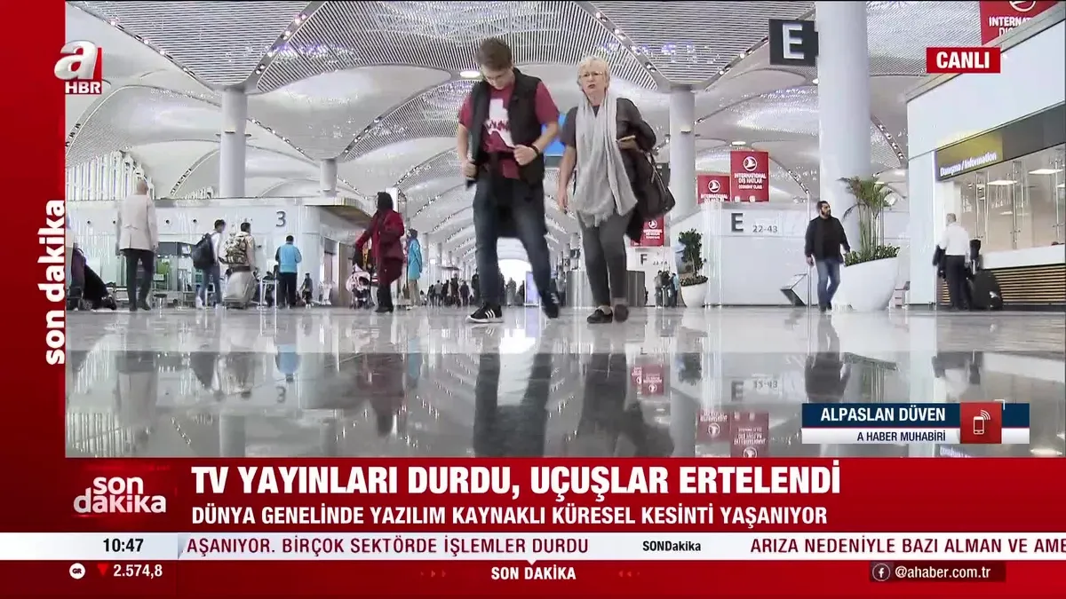 DÜNYA HABERLERİ SON DAKİKA Yazılım kaynaklı KÜRESEL KRİZ: İnternet sistemlerinde çökme! Siber saldırı mı? Yazılım kaynaklı mı?