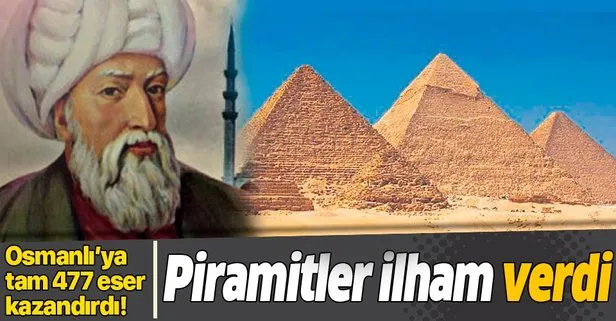 Mimar Sinan, Mısır Piramitleri’nden ilham aldı, Osmanlı’ya 477 eser kazandırdı | Bin yılın ustası Mimar Sinan