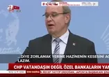 CHP vatandaşa değil, kafasını kuma gömen özel bankalara sahip çıktı!