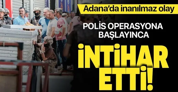 Adana’da inanılmaz olay! Bekçiyi rehin alan cezaevi firarisi, polis operasyona başlayınca intihar etti