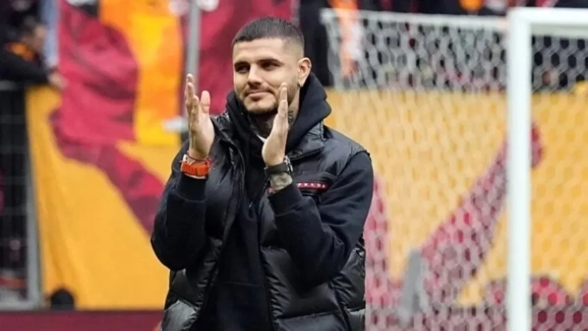 Mauro Icardi derbi için İstanbul'a geldi