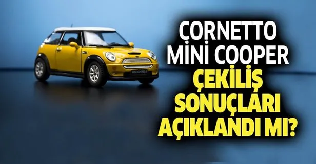 Cornetto Mini Cooper çekiliş sonucu açıklandı mı? 2019 Algida mini çekiliş sonuçları ne zaman açıklanacak?