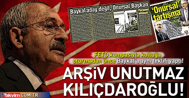 Kılıçdaroğlu 2010 yılında Baykal'a onursal başkanlık teklif etmiş-1