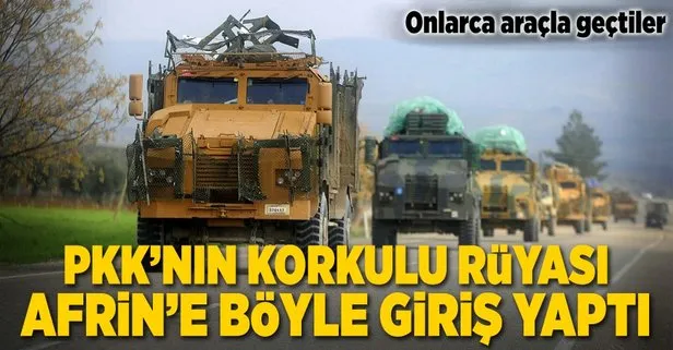 JÖH'ler Afrin kırsalına girdi