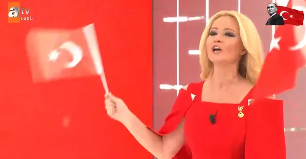 Müge Anlı canlı yayınında 29 Ekim Cumhuriyet Bayramı coşkusu! Gözyaşları sel oldu, Azerbaycan unutulmadı...