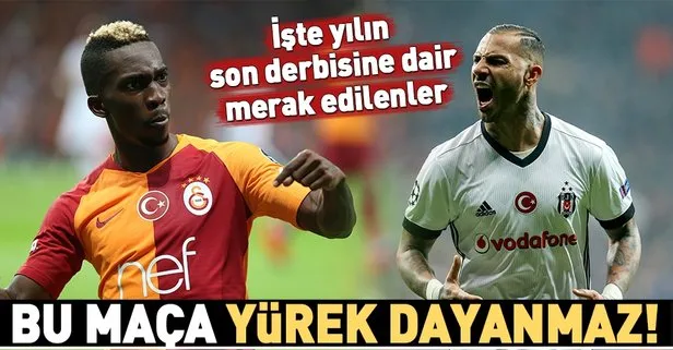 Beşiktaş ile Galatasaray yılın son derbisinde karşı karşıya geliyor