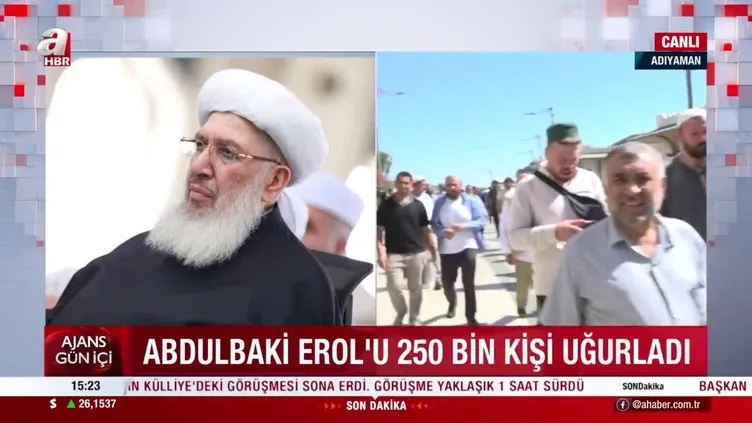 Menzil cemaati lideri ebediyete uğurlandı!