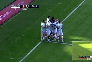İZLE | R. Başakşehir 1-0 Boluspor ⚽ GOL: Keny