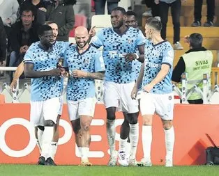 Figueiredo Sivas’ta samba yaptı