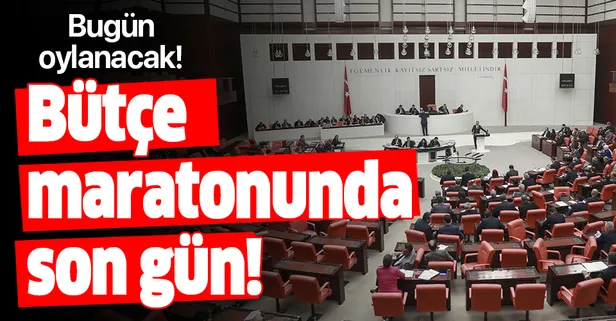 2020 bütçesi bugün oylanacak