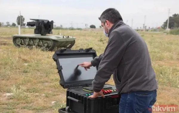 Yerli ve milli "Silahlı insansız mini tank" TSK'ya teslim edilecek - 16