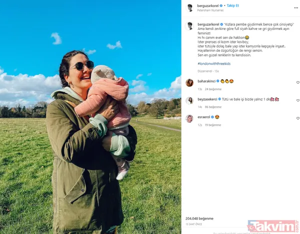 Bergüzar Korel'den kızı Leyla'ya duygusal sözler 'Sen en güzel renklerin ta kendisisin...' Esra Erol kalbini kıraktı - 11