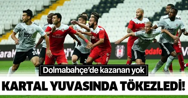 Beşiktaş 1-1 Antalyaspor |  MAÇ SONUCU