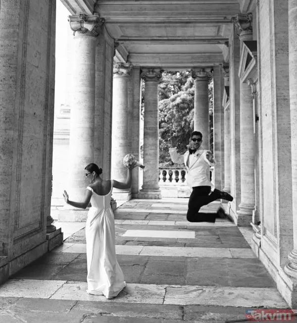 Pınar Deniz'le evlenen Kaan Yıldırım evlerinin bahçesinden paylaştı! "Biri bizi gözetliyor" - 2