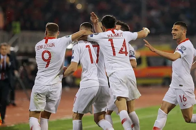 A Milliler hızlı başladı! Arnavutluk 0-2 Türkiye