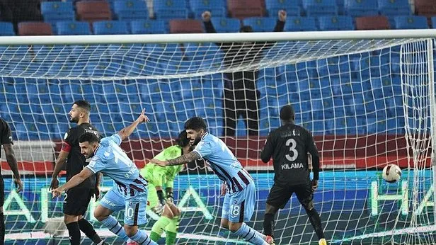 Hatayı yendi hayata döndü: Trabzonspor 5 maç süren galibiyet hasretini bitirdi