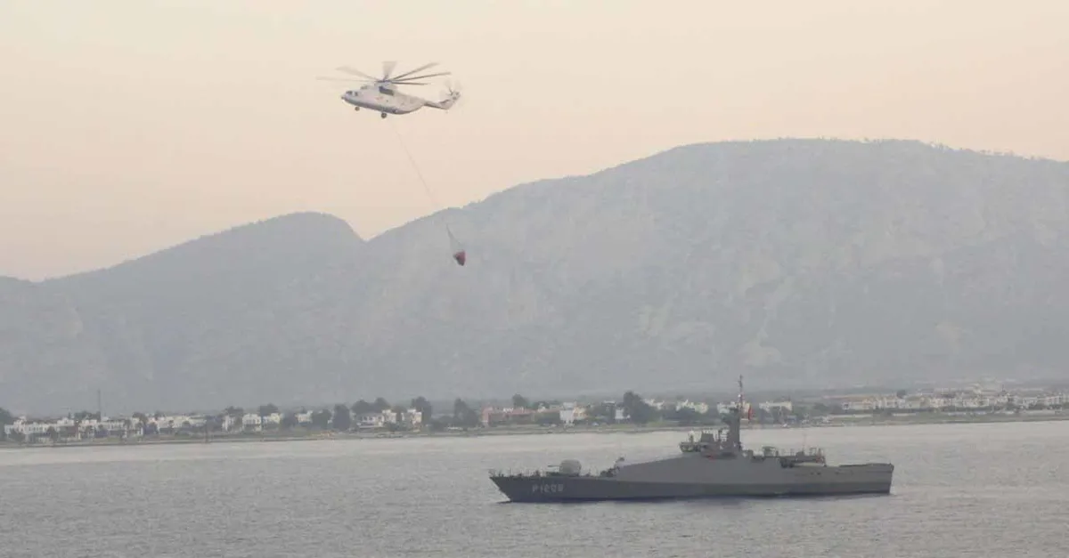 Mehmetçik’ten Yeşil vatan savunması! Havadan, karadan ve denizden kesintisiz müdahale...
