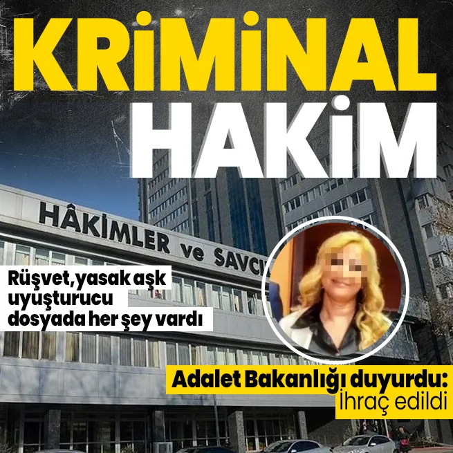 Adalet Bakanlığı duyurdu! Tehdit ve şantaj olaylarına adı karışan Hakime Gül A. açığa alındı