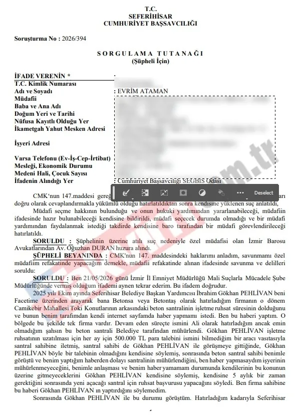 CHP'li Seferihisar Belediyesi’nde rüşvet havuzu patladı! Makamda pazarlık, çantayla teslimat-2