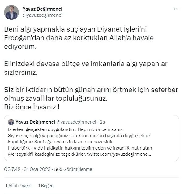 Düştükleri çukura bakın! Gelecek Partisi ve İsmail Saymaz'dan Diyanet'i hedef alan rezil algı: Kuyruklu yalanı satır satır deşifre ettik-8