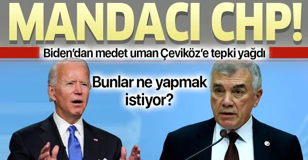 Ünal Çeviköz’ün skandal ’Joe Biden’ açıklamalarına tepki yağdı: Mandacı CHP
