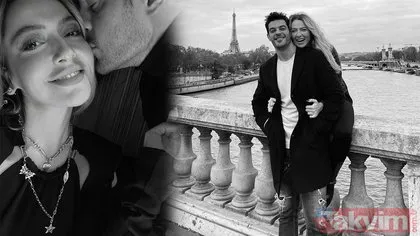 Mehmet Dinçerler sevgilisi Hadise’nin ayaklarına Paris’i serdi! Önce öpücüklere boğdu sonra da ’uçuşa geçeceksin’ mesajını verdi