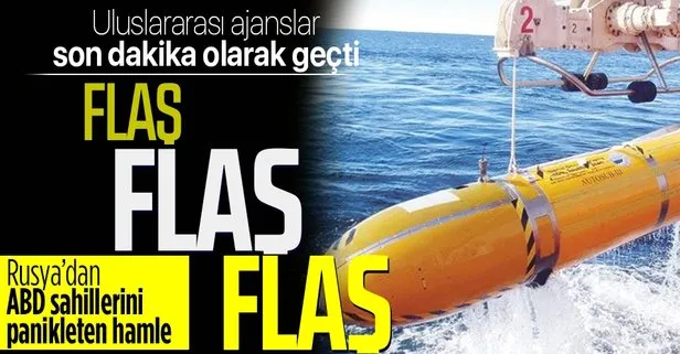 SON DAKİKA: Uluslararası ajanslar son dakika olarak geçti! Rusya nükleer torpidoyu test ediyor! ABD’de tsunami oluşturabilir