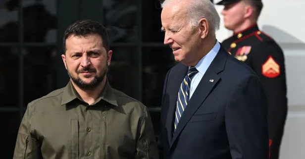 Polonya’dan darbe yiyen Ukrayna’ya ABD’den destek: Zelenski’yi Beyaz Saray’da ağırlayan Biden tankların teslim tarihini duyurdu