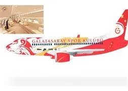 İşte Galatasaray’ın uçağı