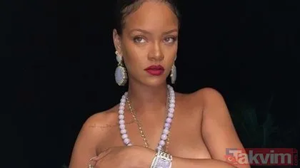 Rihanna hamile kaldığından beri giyinmiyor ’bebek karnında üşüttü!’ Varını yoğunu ortaya koydu taşını süsünü eksik etmedi