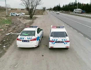 Trafik kazalarına karşı yeni önlem! Polis araçları 3 boyutlu oldu