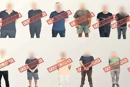 Kırmızı bültenlikler yakalandı