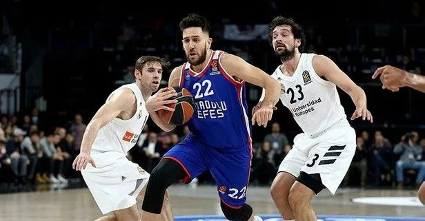 THY Euroleague: Anadolu Efes: 82 - Real Madrid: 84