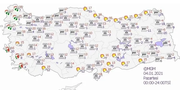 HAVA DURUMU | Türkiye'de pazartesi günü kar yağacak mı? Meteoroloji'den flaş açıklama! İstanbul ve Ankara'ya kar yağacak mı?-8
