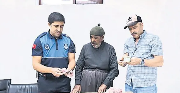 Dilencinin üzerinden 10 bin 780 lira çıktı: Ekipler, şaştı kaldı