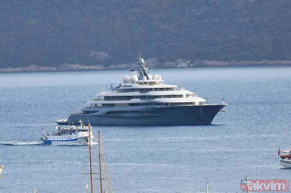 100 milyon dolardan pahalı! Yüzen saray Flying Fox Bodrum'da üzerindeki helikopter bile 10 milyon dolar - 3