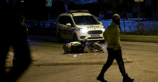 İstanbul’da feci kaza! Motosiklet sürücüsü can verdi
