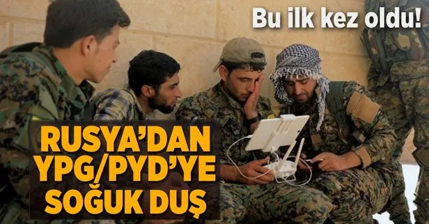 Rusya’dan PYD/YPG’ye büyük şok! İlk kez yaptılar