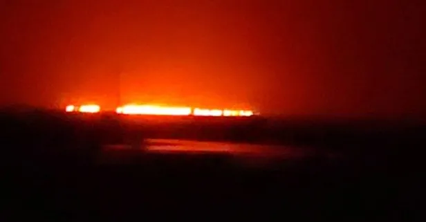Kayseri Sultan Sazlığı Milli Parkı’ndaki yangın 10 saatte söndürüldü
