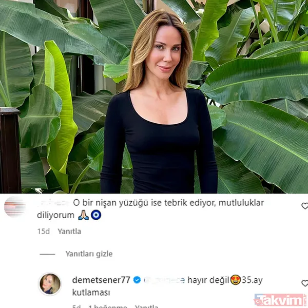 2 çocuk annesi Demet Şener’den yırtmaçlı elbisesi ile havalı pozlar! “Var mı daha güzeli?” deyip paylaştı! - 14